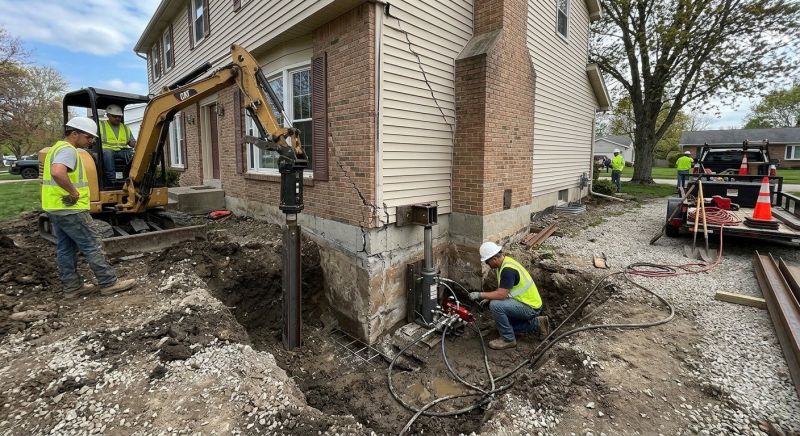 Sinking Foundation Repair in Fayetteville, NC