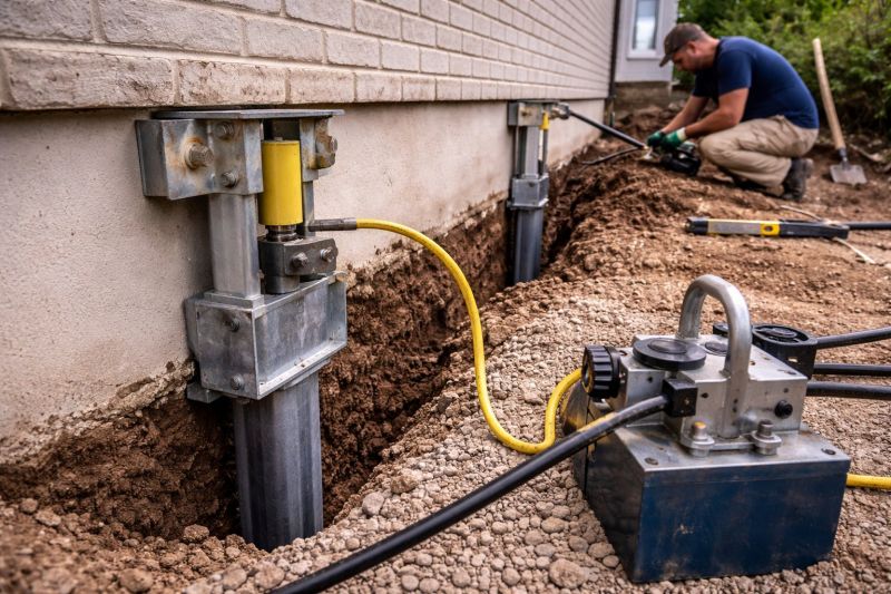 Sinking Foundation Repair in Vass, NC