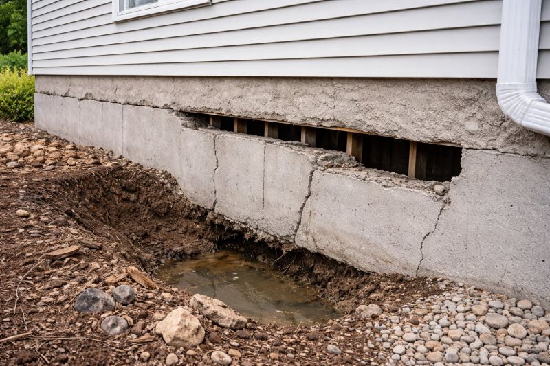 Structural Foundation Repair in Southern Pines, NC