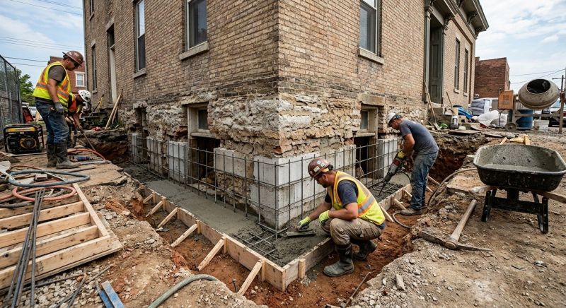 Underpinning Repair in Southern Pines, NC
